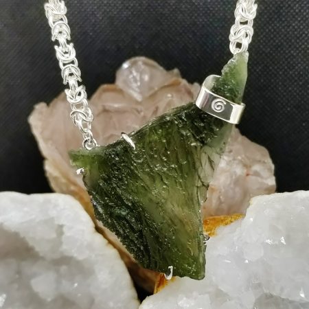 Exclusive Moldavite necklace