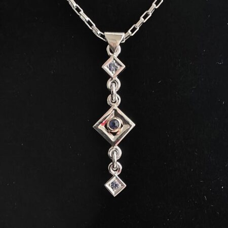 Sapphire pendant